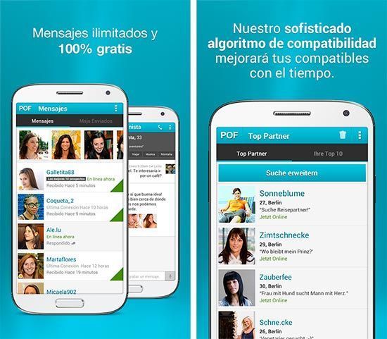 POF aplicaciones para ligar