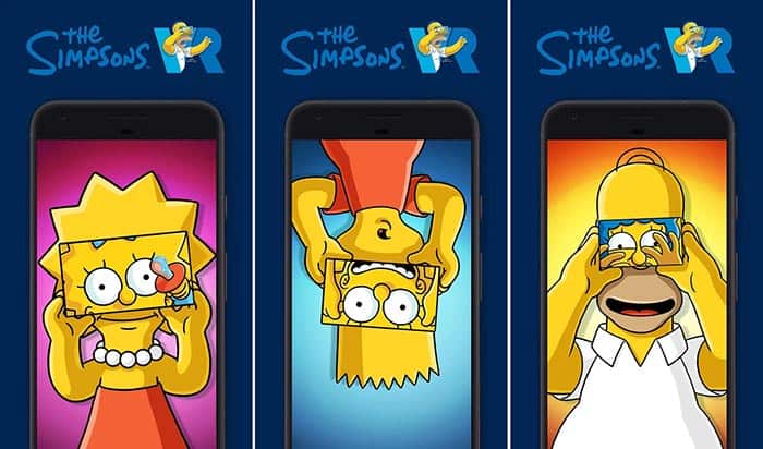 imagen Google Spotlight Stories y Los Simpson
