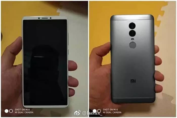 imagen Xiaomi Redmi Note 5