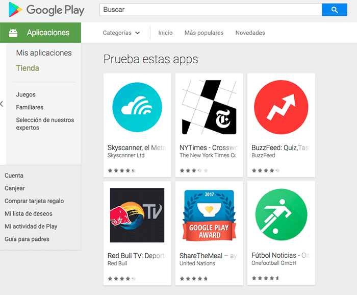 Instant Apps Liste Instant Apps Liste