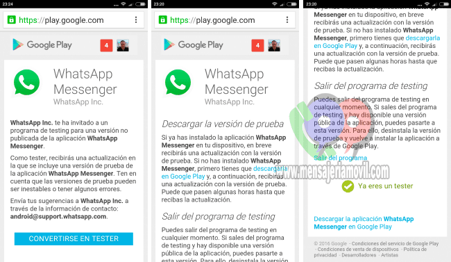 Descargar WhatsApp para Samsung