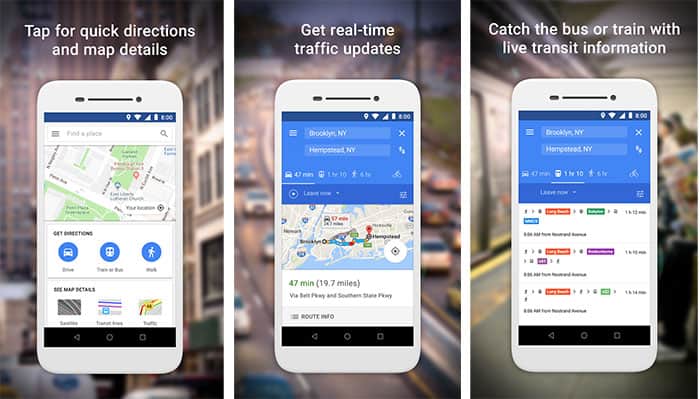 imagen Google Maps Go
