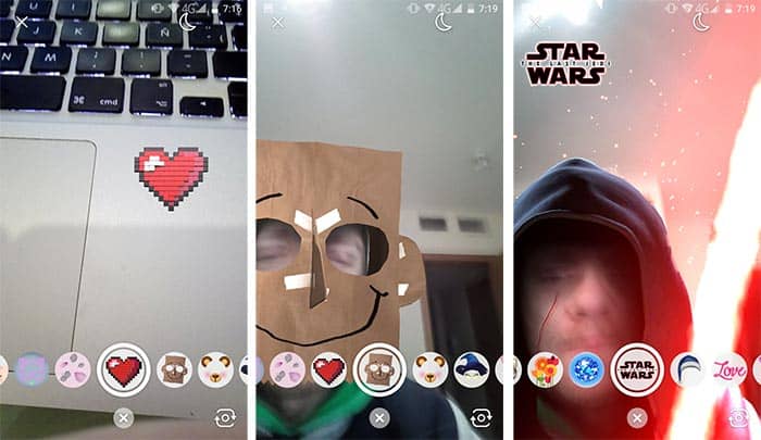 imagen Messenger con los World Effects