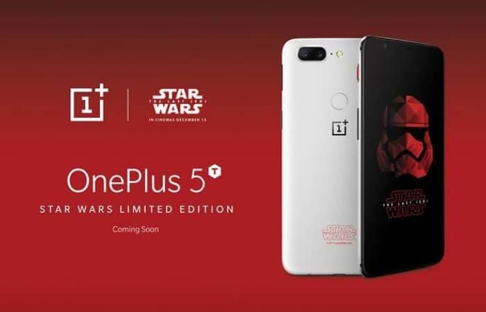 imagen OnePlus 5T Star Wars Edition Limited