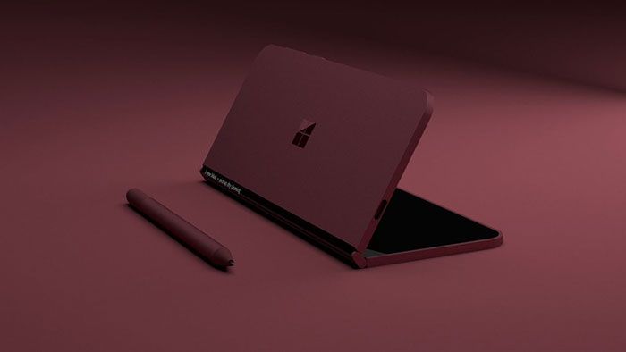 imagen Microsoft móvil plegable