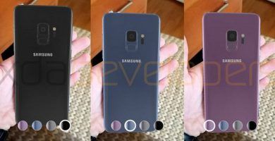 imagen Samsung Galaxy S9 de realidad aumentada
