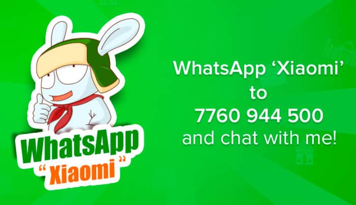 imagen WhatsApp Xiaomi