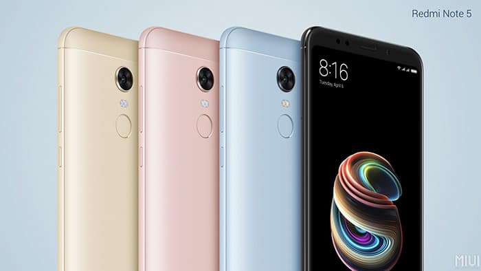 imagen Xiaomi Redmi Note5