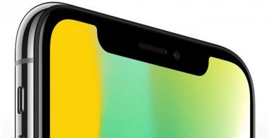 imagen iPhone X notch