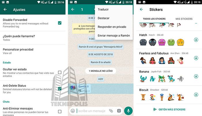 imagen de Novedades de YoWhatsApp