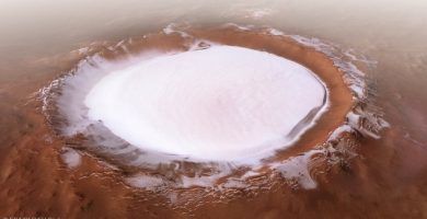 imagen Cráter de hielo de Korolev
